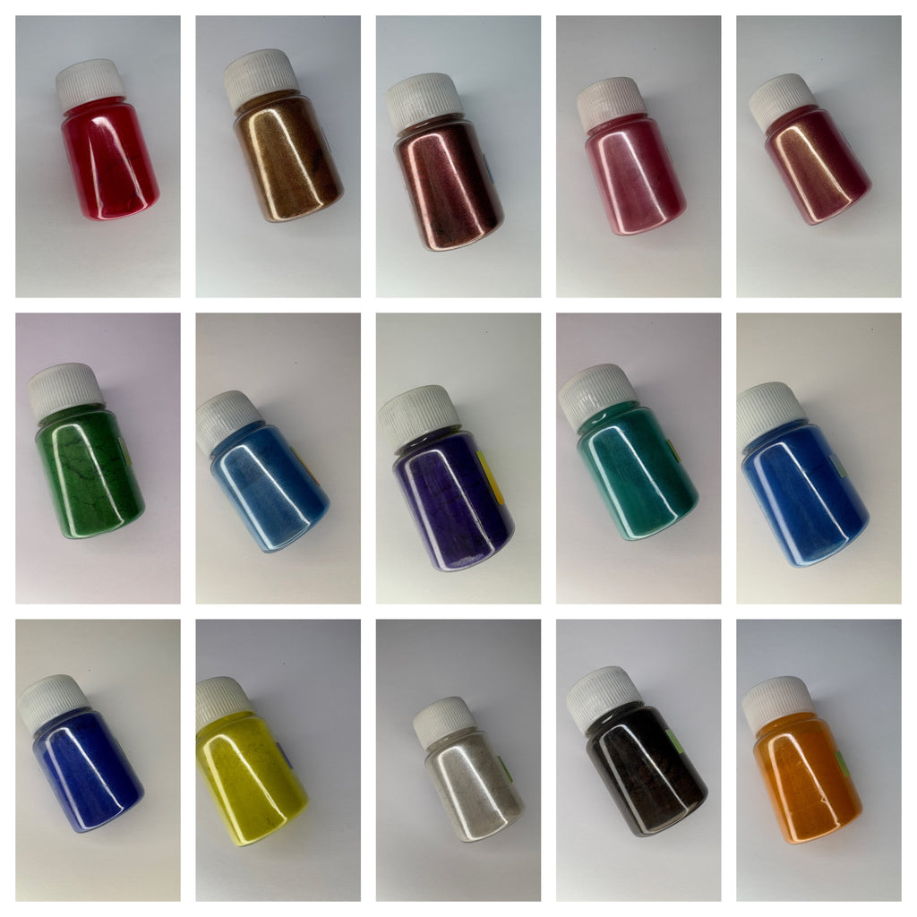 Pearl mica powders