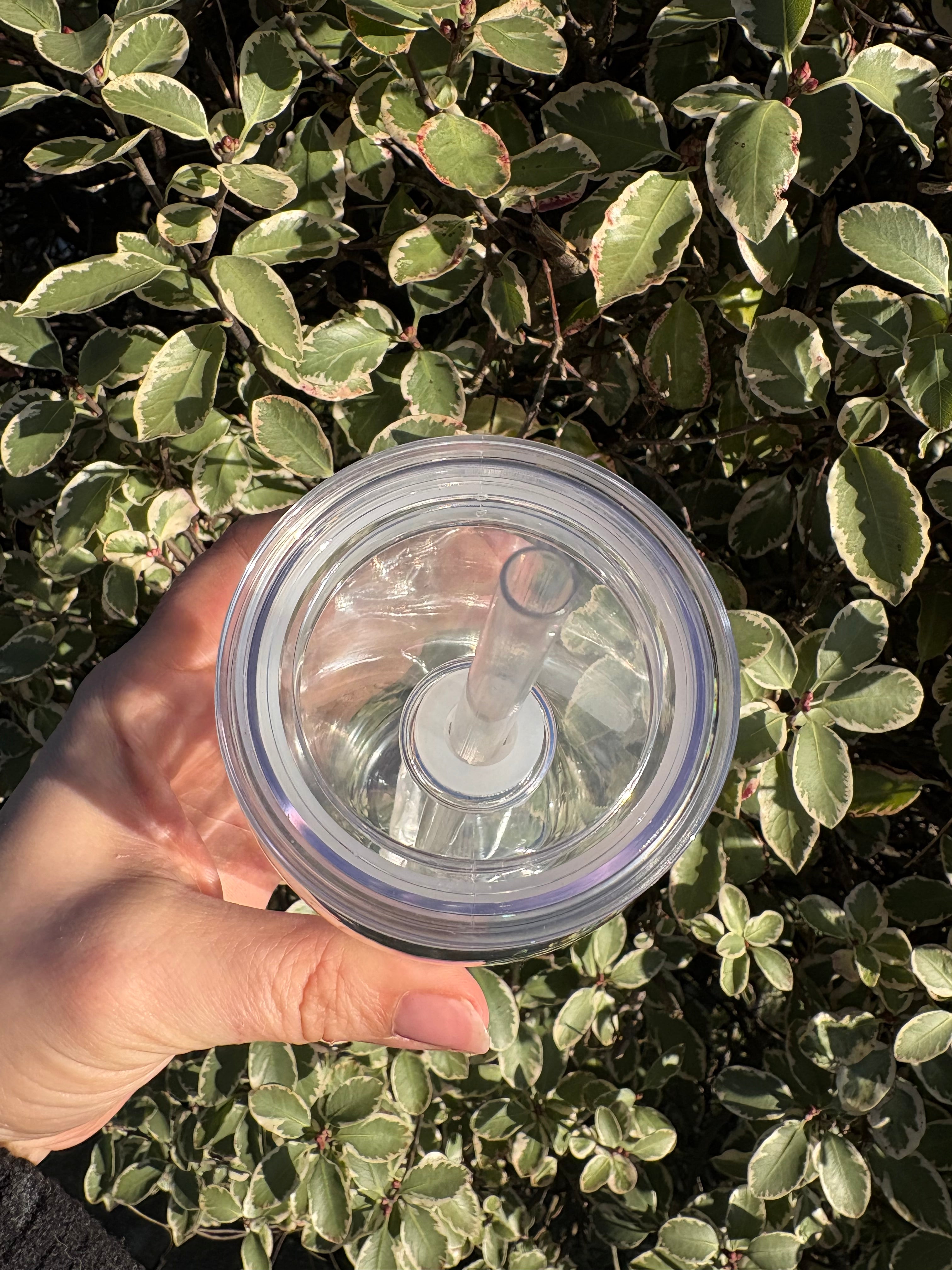 16oz acrylic Libby Snowglobes
