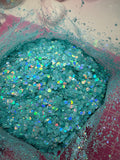 Pastel sea green holo
