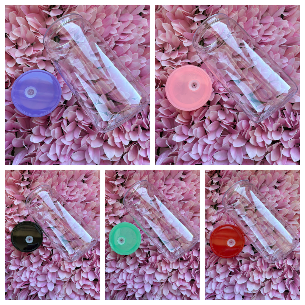 16oz Libby with coloured lids