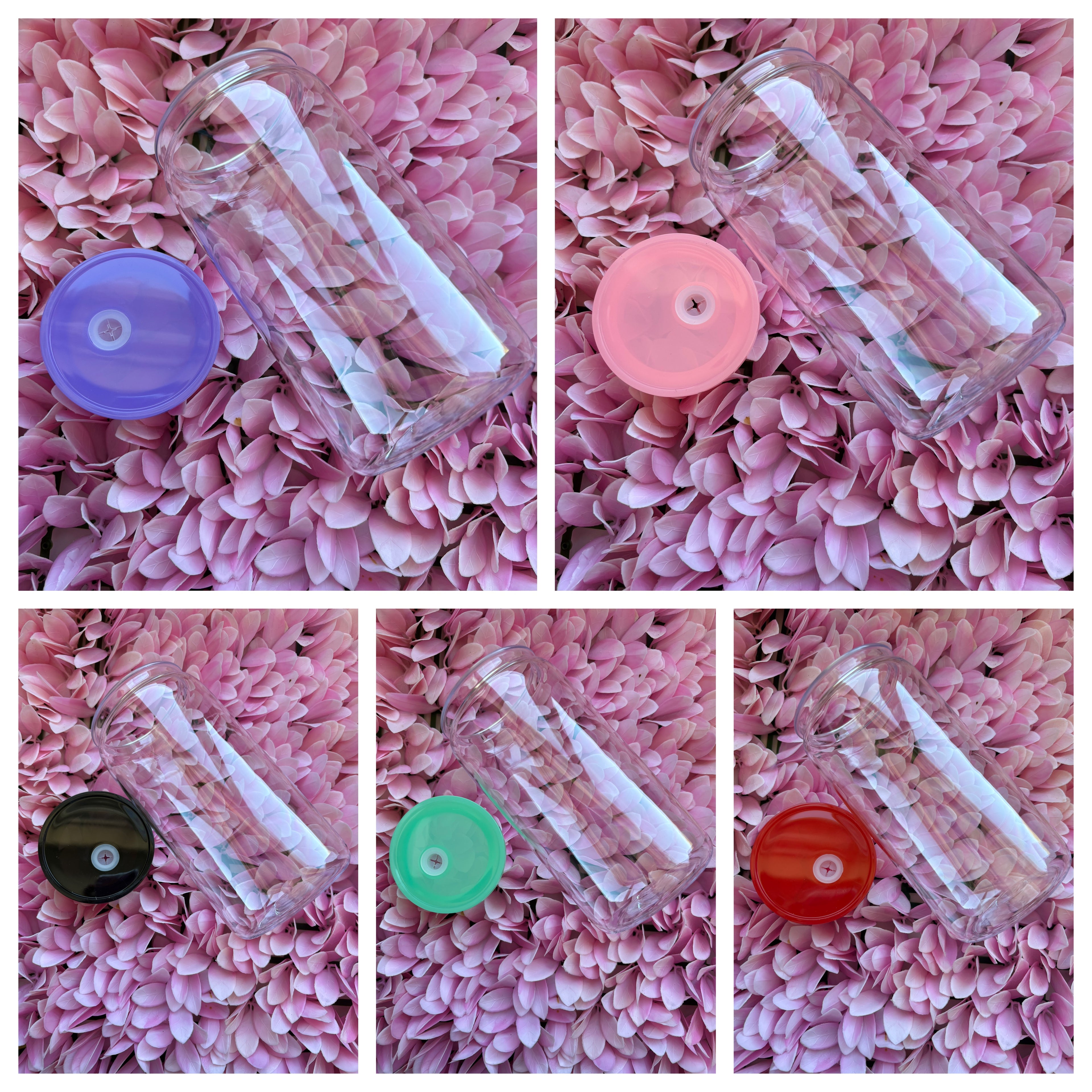 16oz Libby with coloured lids