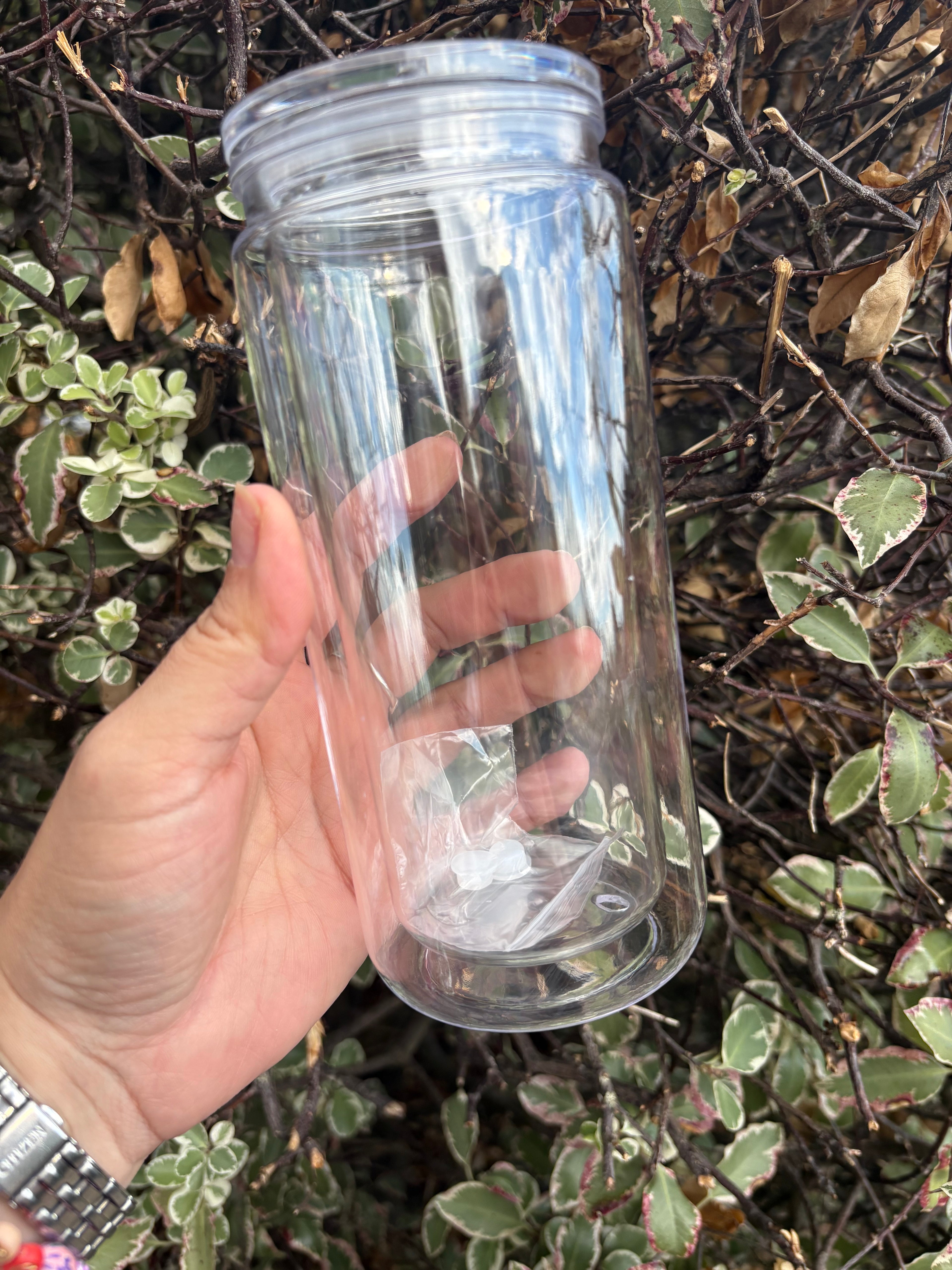 20oz acrylic Libby Snowglobes