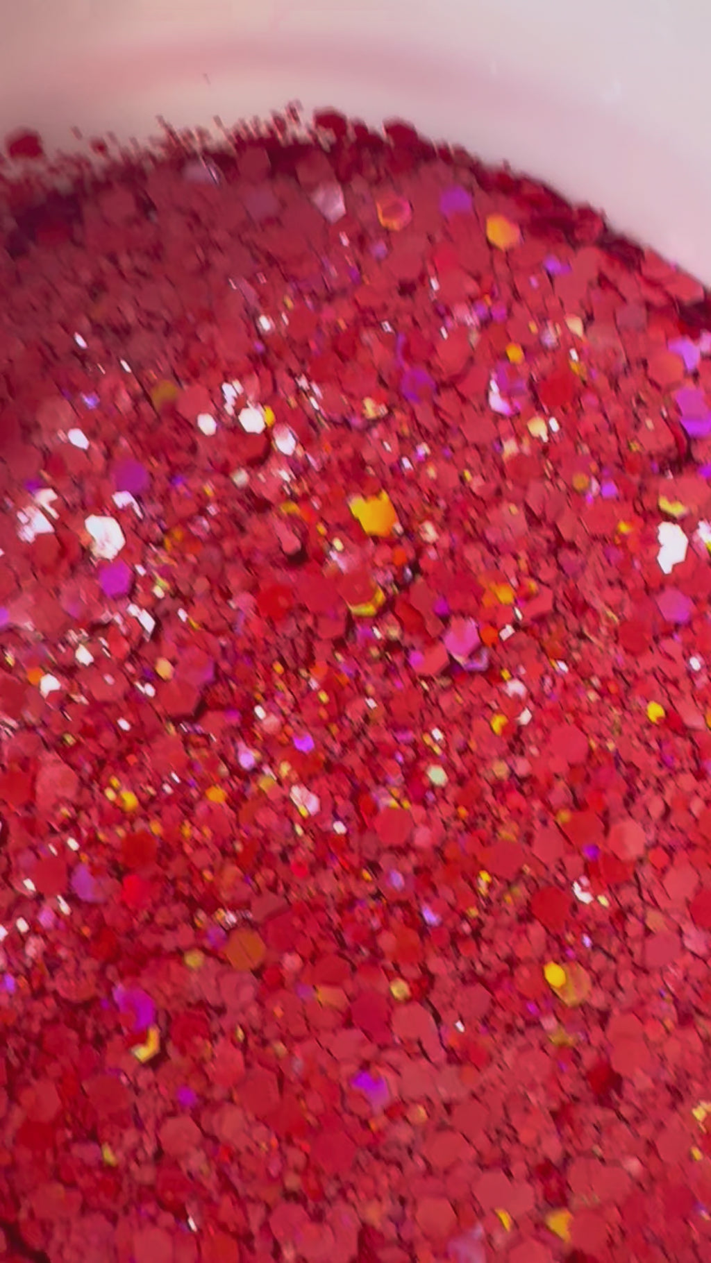 Pastel red holo