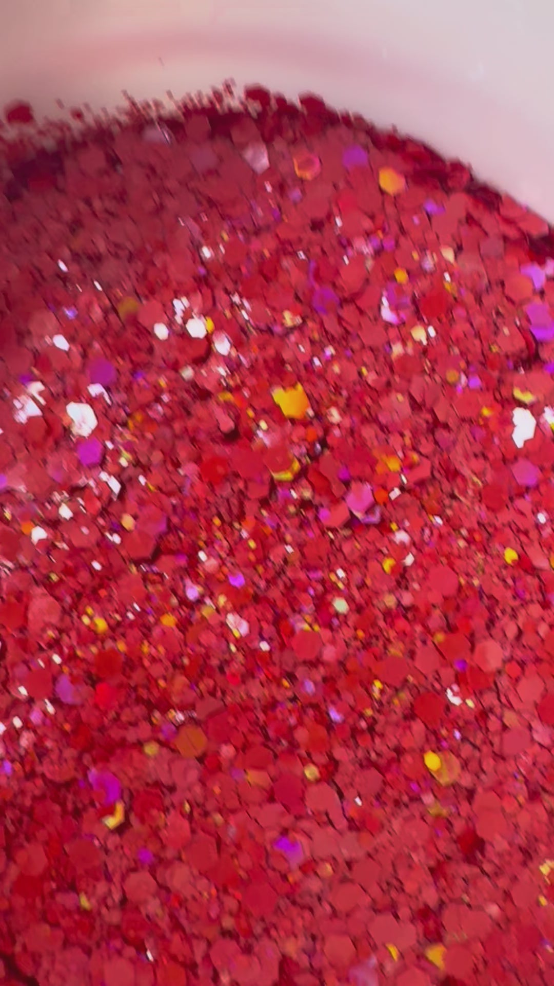 Pastel red holo
