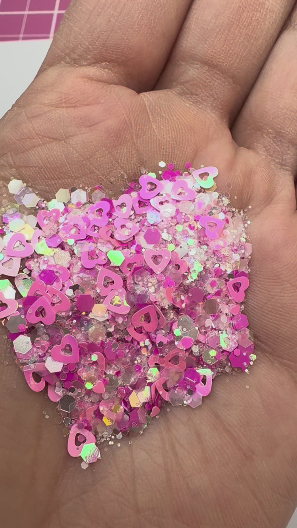 Pink hearts